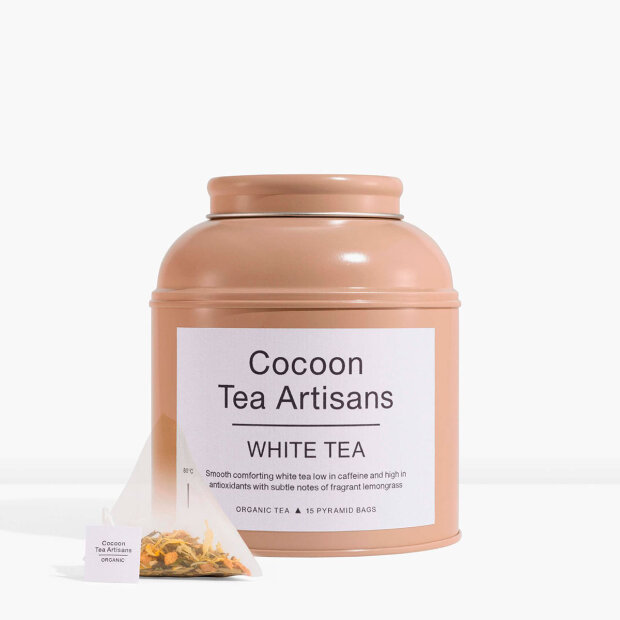 Cocoon Tea Artisans - Tin can big-organic white tea,