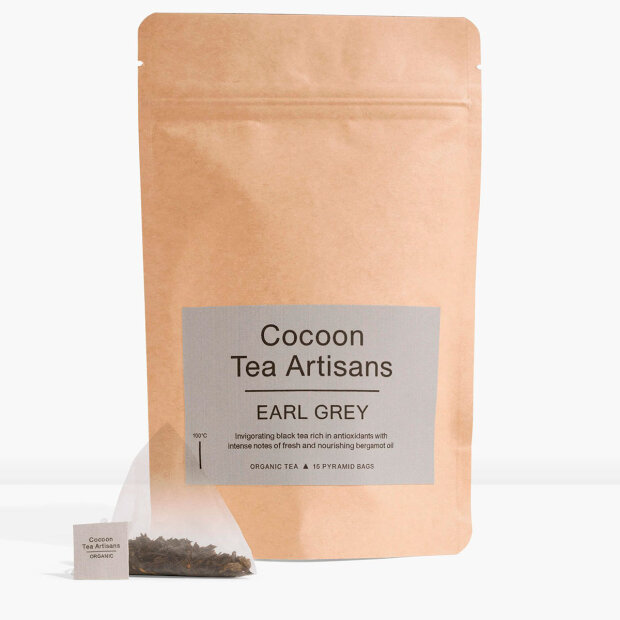 Cocoon Tea Artisans - Refill bag-organic earl grey,