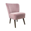COZY LIVING - Chair lounge-Velvet rose