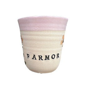 STINEMEI KERAMIK - FARMOR | ROSA MILD BLOMST