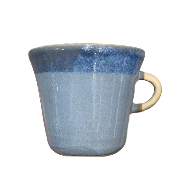 STINEMEI KERAMIK - KOP M/HANK STOR  | BLÅ