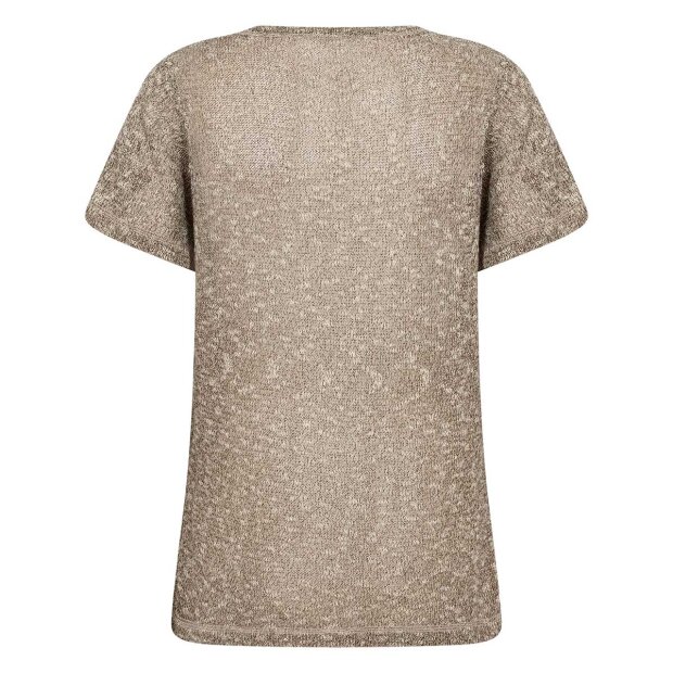 LEVETE ROOM - LIV 1 T-SHIRT STRIK | CHOCOLATE