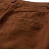DEPECHE - BOA HW SUEDE PANT WIDE LEG | COGNAC