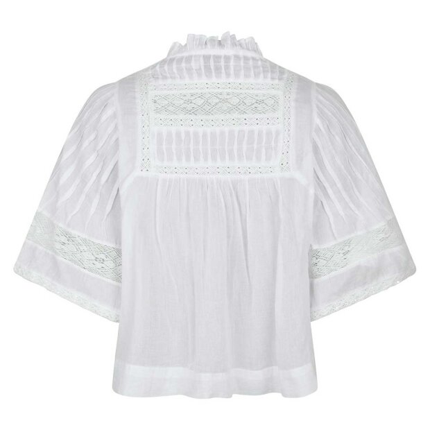 NEO NOIR - SIAMA VOILE BLUSE | WHITE