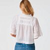 NEO NOIR - SIAMA VOILE BLUSE | WHITE
