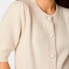NEO NOIR - TRUDY DECO KNIT CARDIGAN | IVORY