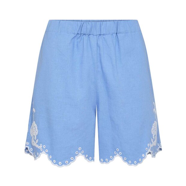 LEVETE ROOM - NAJA 46 SHORTS | CORNFLOWER