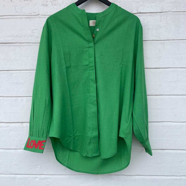 WAUW - LOVE SKJORTE | GRØN