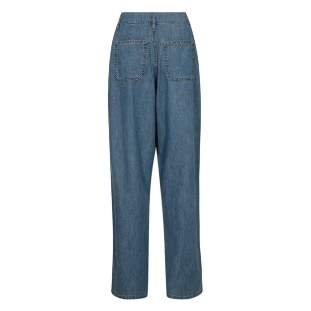 IVY COPENHAGEN - BOA PLEAT JEANS WASH BRISTOL | DENIM BLUE
