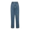 IVY COPENHAGEN - BOA PLEAT JEANS WASH BRISTOL | DENIM BLUE