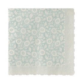 MAILEG - SERVIETTER BLOMSTER - 20 STK. | MINT