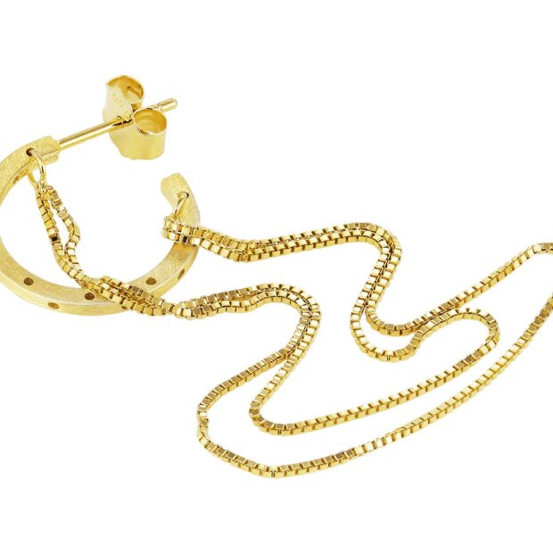 JANE KØNIG - ORBIS CHAIN HOOP | FORGYLDT