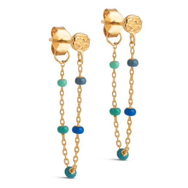 ENAMEL COPENHAGEN - LOLA ØRERINGE FORGYLDT | ATLANTIC