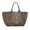 BECK SØNDERGAARD - LEOPA CANVAS CAMILA BAG | BLACK