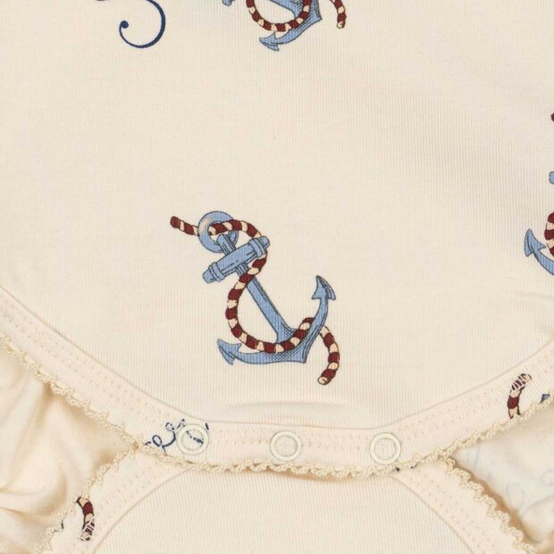 KONGES SLØJD - BASIC SS NEWBORN BODY | ROCK MY BOAT