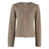 SIX AMES - DUNA CARDIGAN | BEIGE MELANGE