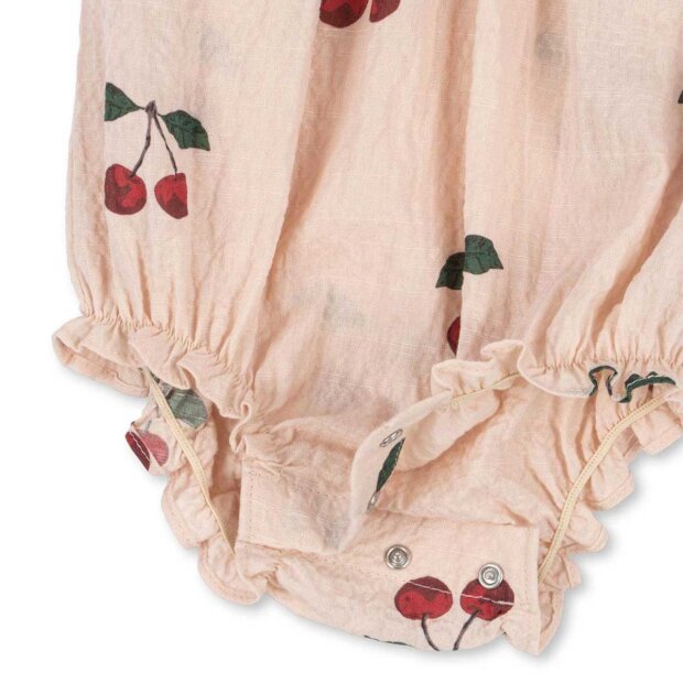 KONGES SLØJD - ELIN ROMPER GOTS | MA GRANDE CERISE PINK