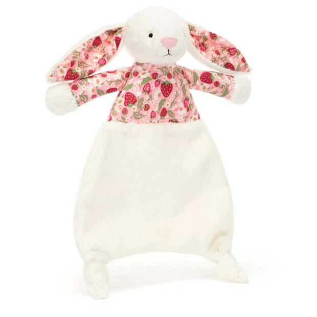 JELLYCAT - BLOSSOM CREAM BUNNY 'BERRY' COMFORTER