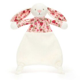 JELLYCAT - BLOSSOM CREAM BUNNY 'BERRY' COMFORTER