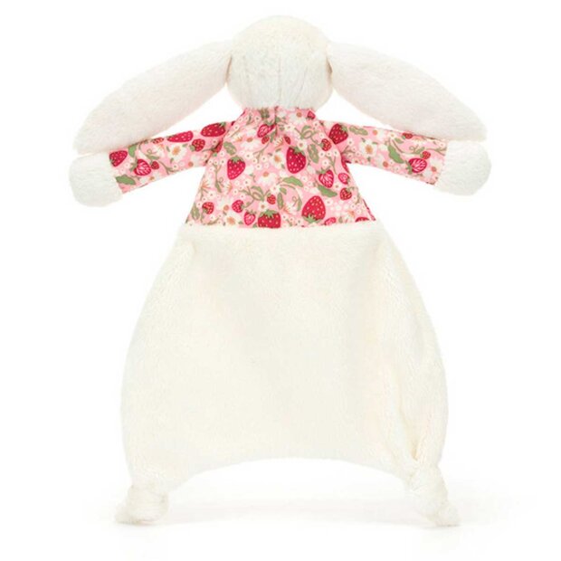 JELLYCAT - BLOSSOM CREAM BUNNY 'BERRY' COMFORTER