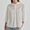 SECOND FEMALE - ERICAE BLOUSE | WHITE ALYSSUM