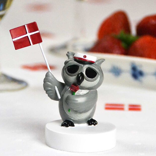 KIDS BY FRIIS - UGLE MED ROSE OG FLAG | RØD