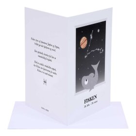 KIDS BY FRIIS - A6 DOBBELTKORT M/STJERNETEGN | FISKEN