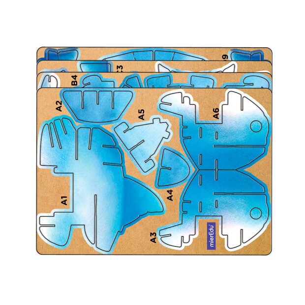 MIEREDU - 3D PUSLESPIL MED LYD | DELFIN