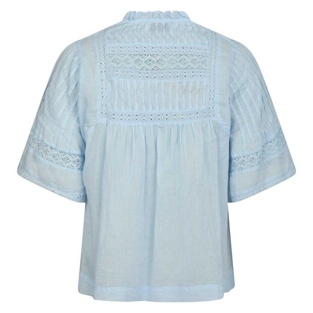 NEO NOIR - SIAMA VOILE BLUSE | LIGHT BLUE