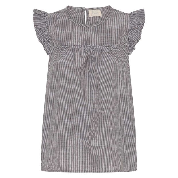 FRAU - STOCKHOLM TOP | COFFEE QUARTZ STRIPE