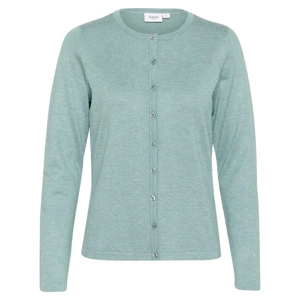 SAINT TROPEZ - MILA SZ CARDIGAN | BLUE SURF MELANGE