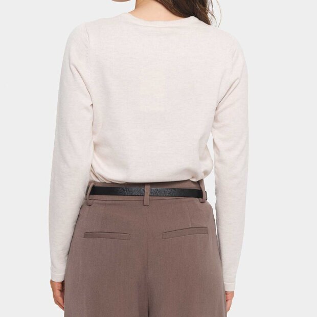 SAINT TROPEZ - MILA SZ CARDIGAN | FOG MELANGE