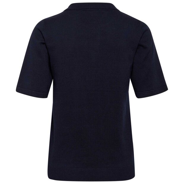 SAINT TROPEZ - MILA SZ POLO M/KORTE ÆRMER | NIGHT SKY
