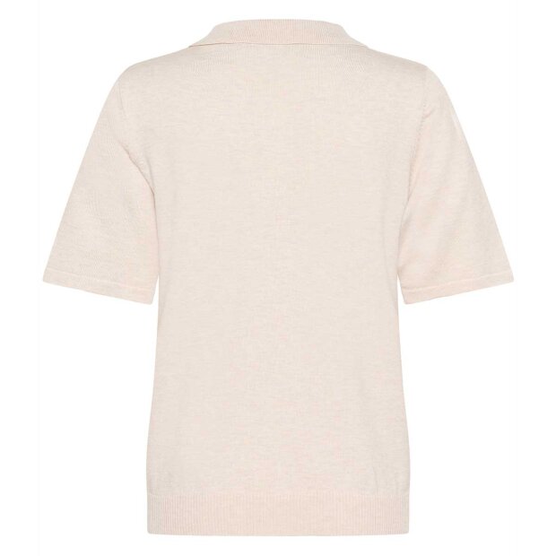 SAINT TROPEZ - MILA SZ POLO M/KORTE ÆRMER | FOG MELANGE