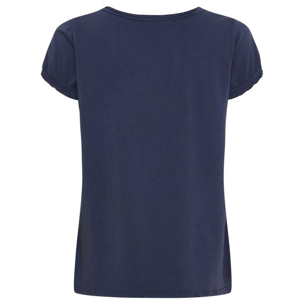 MARTA DU CHATEAU - GEMMA TEE | DARK BLUE