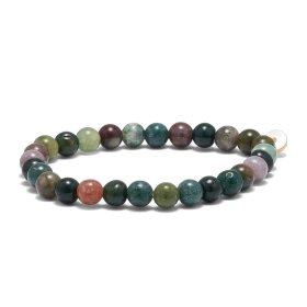 SOI - ESSENTIAL STRETCH ARMBÅND | INDIAN AGATE