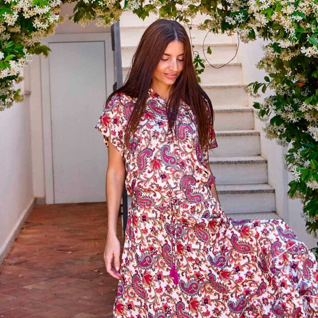 BLACK COLOUR - LUNA ANDREA S/S TOP | VIVID ROUGE