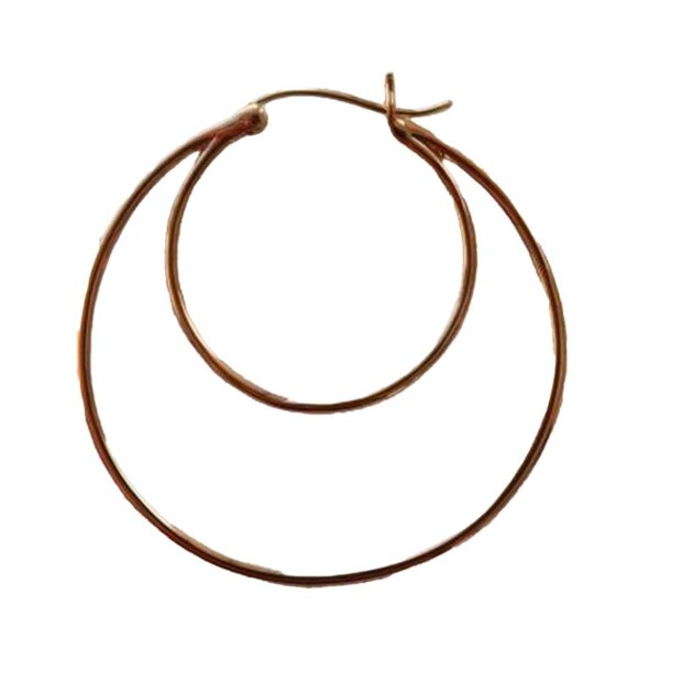 STINE A - DOUBLE CREOL GRANDE EARRING 1 STK | FORGYLDT