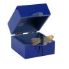 OI SOI OI - LAKSKRIN M/GULDSMED SMALL | BLUE INK