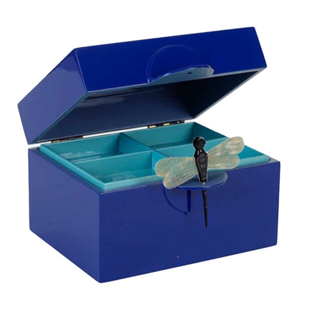 OI SOI OI - LAKSKRIN M/GULDSMED BIG | BLUE INK