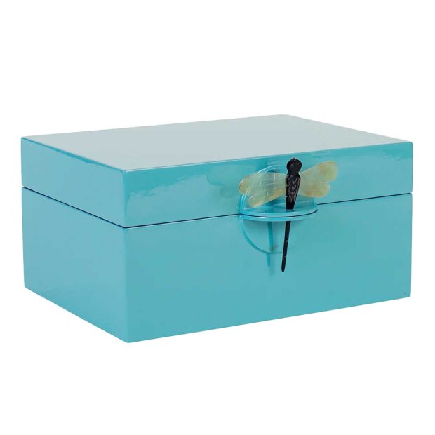 OI SOI OI - LAKSKRIN M/GULDSMED XLARGE | TURQUOISE