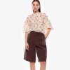 IMPERIAL - KNEE-LENGTH SHORTS W/BELT | MORO