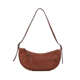 BECK SØNDERGAARD - SUEDE VEG TACEY BAG | BROWN TORTOISE SHELL