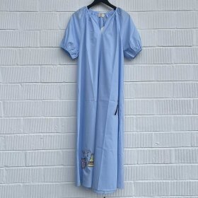 WAUW - OYSTER DRESS | BLÅ