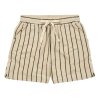 BONGUSTA - NARAM GYM SHORTS | CREME/INK