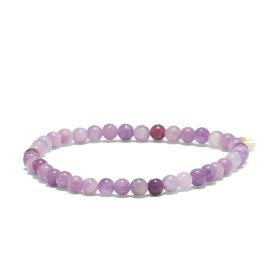 SOI - KRYSTAL ARMBÅND 4 MM | AMETYST