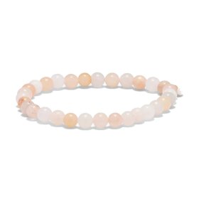 SOI - ESSENTIAL STRETCH ARMBÅND | ROSA JADE