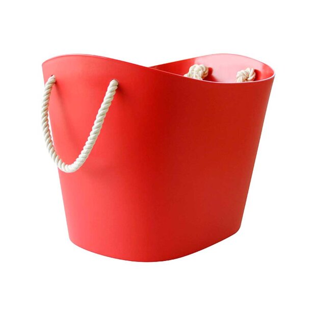 HACHIMAN - BALCOLORE PLASTKURV L 38L | RØD HACHIMAN - BALCOLORE PLASTKURV L 38L | RØD