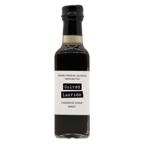 SOLRØD LAKRIDS - LAKRIDSSIRUP, SØD