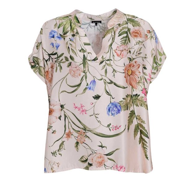 BLACK COLOUR - ZENNIA BLOUSE | CHAMPAGNE FLOWER